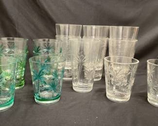 Palm Tree Drinkware 