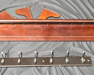 Two Wooden Wall Shelves