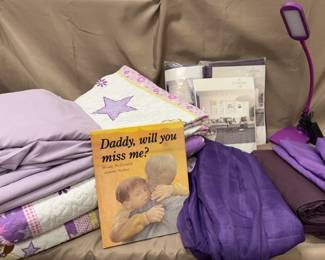 Little Girl Purple Dream