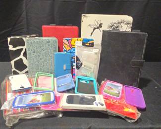 Mixed Lot Of Phone, Tablet, IPad Cases Many Brand New