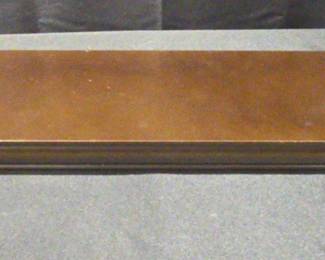 Dark Wood Floating Shelf No Hardware Included