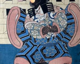 1850's UTAGAWA KUNIYOSHI Wood Block Prints