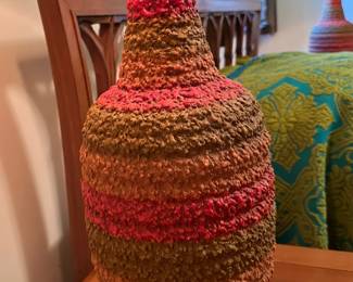 MCM Ceramic Textured Lava Table Lamp