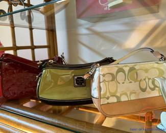 COACH and DOONEY & BOURKE Designer Handbags