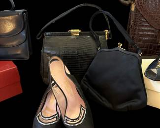 Designer Shoes and Handbag