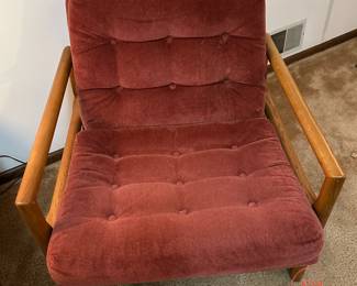 MCM "Cube" Scoop Lounge Chair by MILO BAUGHMAN