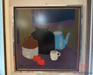 BARTEK 1971 Signed Limited Edition Serigraph "18th Anniversary"