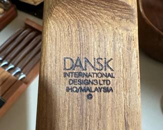 DANSK Mid Century Salad Tongs