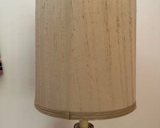 Vintage Brass MCM Hollywood Regency Table Lamp