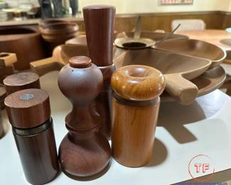MCM Teak Serving Pieces
