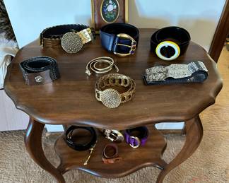 Vintage Designer Ladies Belts