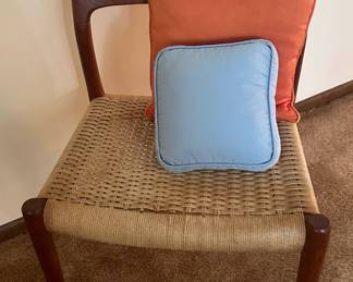 Mid Century Modern Model 75 Chair in Teak by NIELS O. MOLLER for J.L. MOLLER