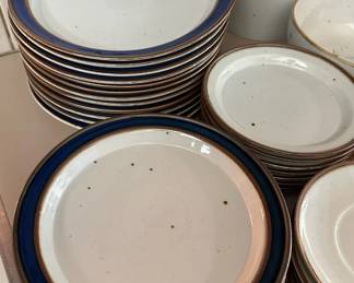 DANSK Blue Umber Stonecraft Dinnerware