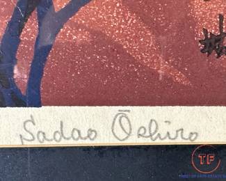 OSHIRO SADAO Signed Limited Edition Print
