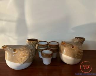 MCM Puffer Fish SAKE Set