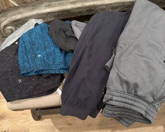 Lululemon shorts and pants. Under Armour pants 
