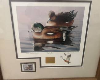 Ducks Unlimited print & stamp