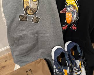 Lots of Dive Bomb clothes accessories