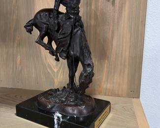Medium
11.5 h x 9 l x 5 w  Frederic Remington 