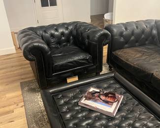 Restoration Hardware LR leather set