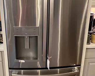 GE French Door Fridge - Stainless Smudge proof. Model:  GYE22GYNEFS