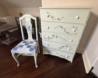 Handpainted Dresser