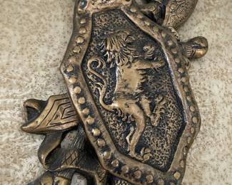 Britannic Shield Royal Lion Old War Decor Reproduction