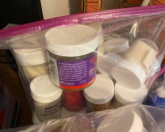 Assortment of Crafting Glitter