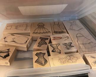 Assortment of Rubber Stamps
