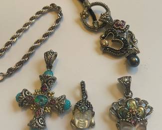 Assortment of Jewelry - Bixby, Judith Ripka, Michael Dawkins