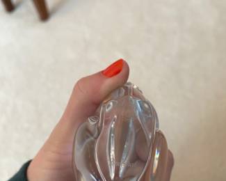 Baccarat Crystal Bunny Rabbit Figurine