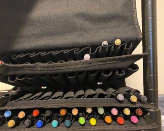 Copic Marker Storage Case with Markers