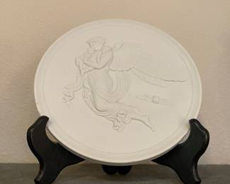 Porcelain Royal Copenhagen Angel Plaque