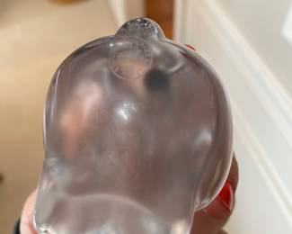 Baccarat Crystal Bunny Rabbit Figurine