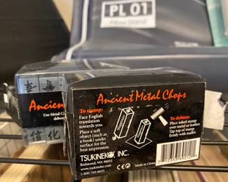 Tsukineko Set of Ancient Metal Chops