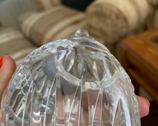 Waterford Crystal Conch Seashell Figurine