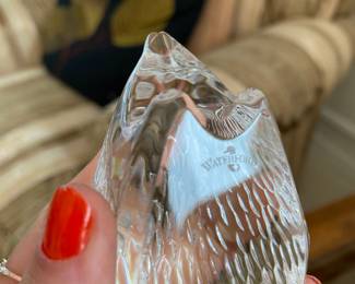 Waterford Crystal Hedgehog Figurine