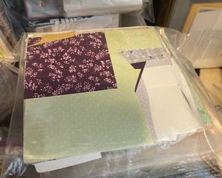 Assortment of Scrapbook Paper