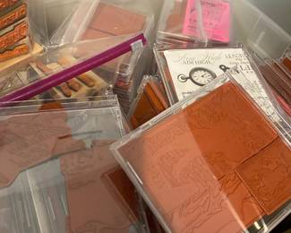 Assortment of Rubber Stamps