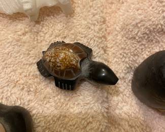 Stone Turtle Figurine