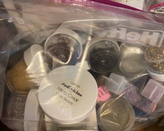 Assortment of Crafting Glitter