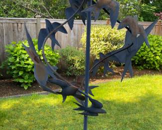 Bird Themed Wind Spinner