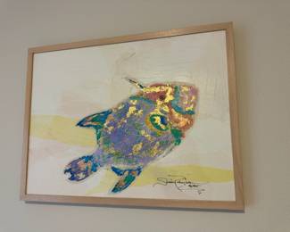 Acrylic Fish Painting by Sonia Robinson