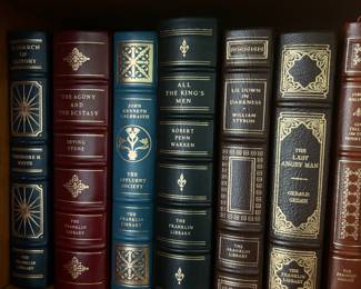 In Search of History by Theodore H. White, The Agony and the Ecstasy: A Novel of Michelangelo by Irving Stone, The Affluent Society by John Kenneth Galbraith, All The King's Men By Robert Penn Warren, Lie Down in Darkness by William Styron, The Last Angry Man By Gerald Green
