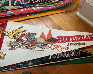 Cowboy Goofy Frontierland Pennant