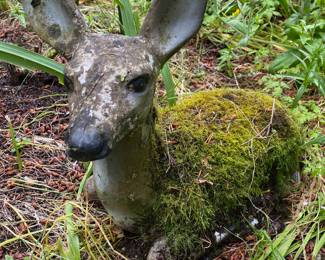 Fawn Outdoor Statue