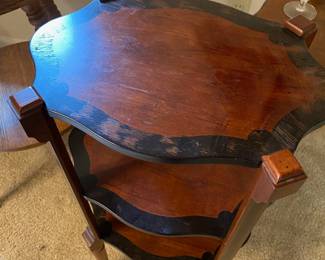 19th Century French Style 3 Tier Side Table