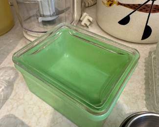 Jadeite Refrigerator Dish