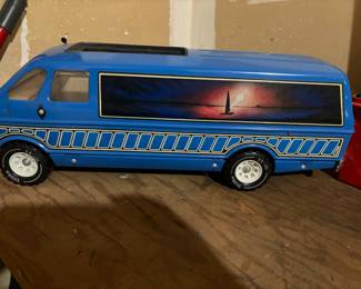 1976 Die Cast Tonka Blue Van - #3985