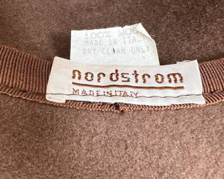 Nordstrom 100% Wool Brown Women's Hat